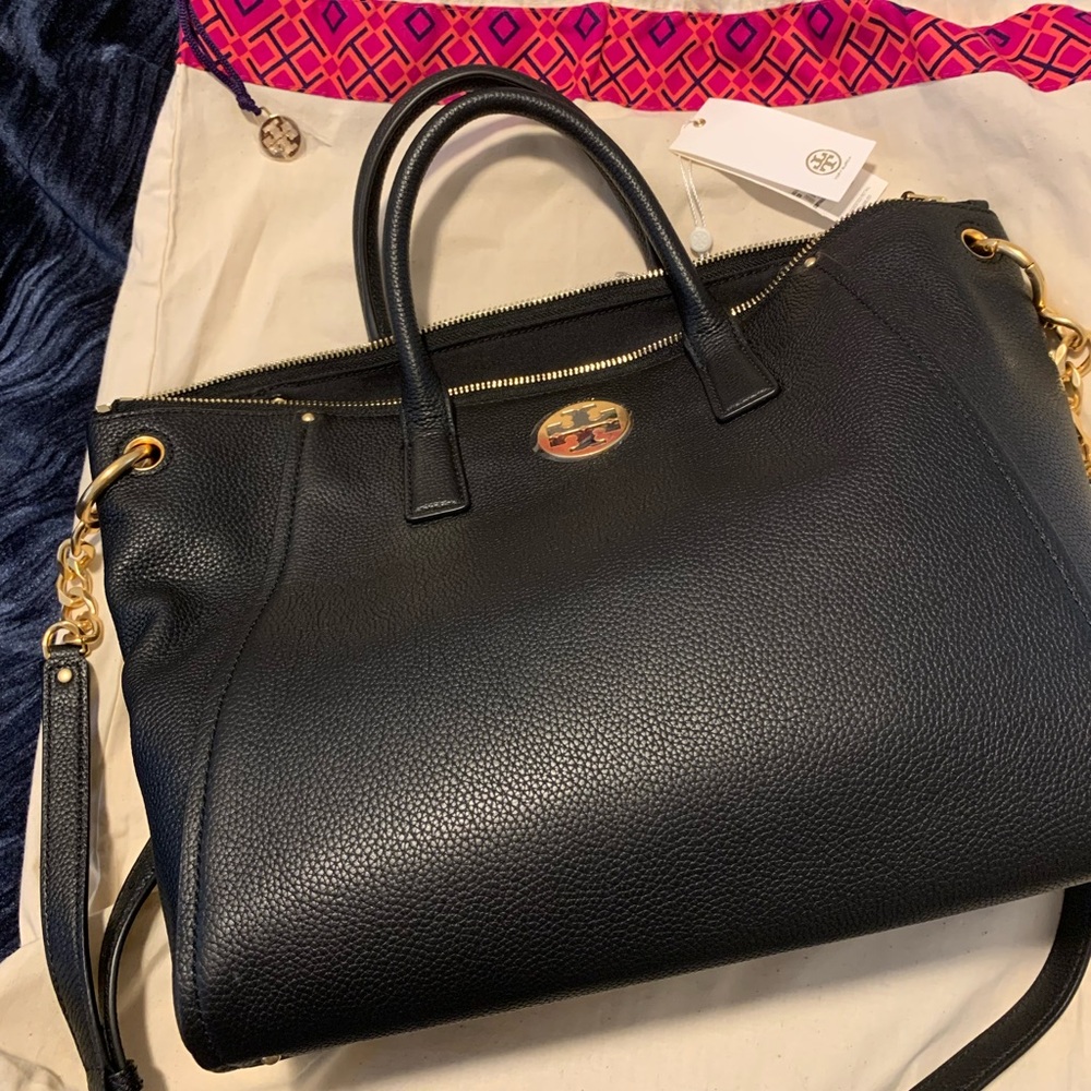 Tory Burch Satchel (Black)